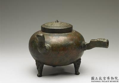 图片[2]-Jiao wine warmer with chi-dragon pattern, early Western Han dynasty, c. 3rd-2nd century BCE-China Archive